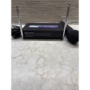 Audio Technica DR-1000 Wireless Mic & DR-R11 VHF Receiver Digital Reference DJ